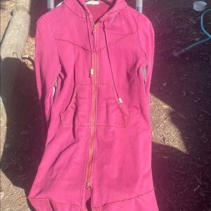 Bohemian Fairy Pink Hooded Jacket